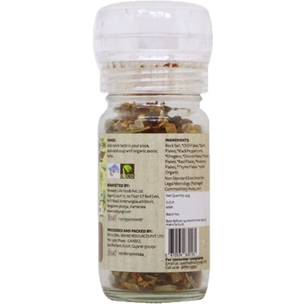 Nutty Yogi Organic Seasoning - Italian, 45 g-3.webp